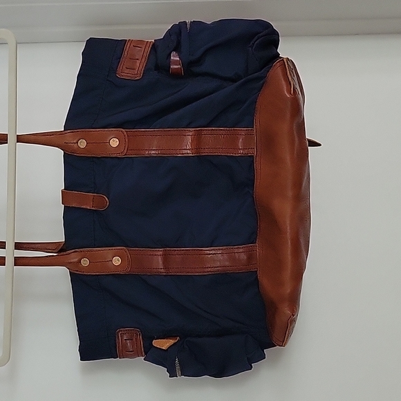 GORGEOUS  VINTAGE POLO RALPH LAUREN LARGE SHOULDER BAG - Picture 6 of 16